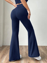 EZWEAR SOLID FLARE LEG SWEATPANTS